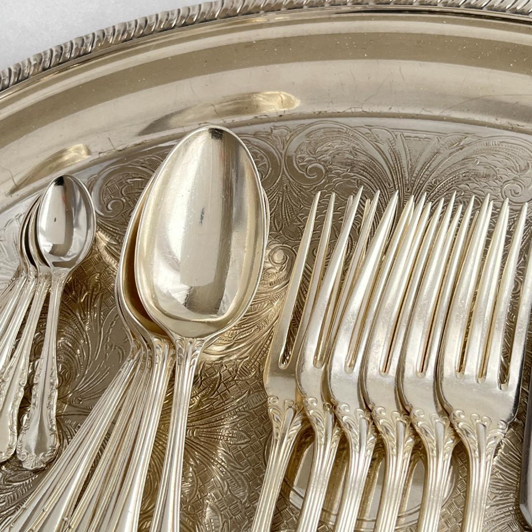 【Mappin&Webb】 マッピンアンドウェッブ デザートセット 6名用24本