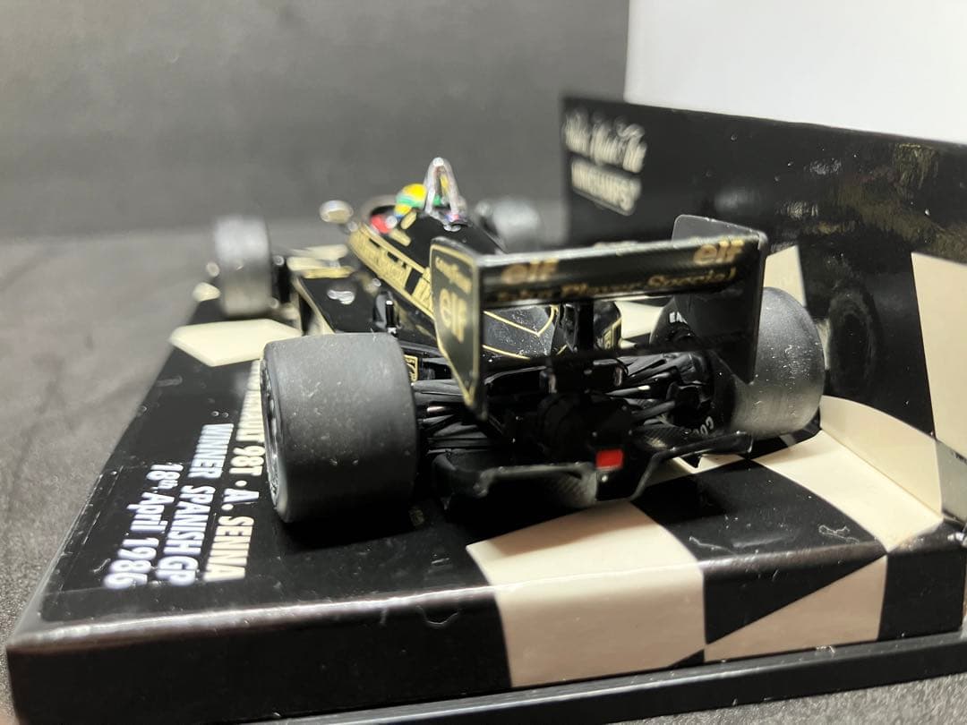 m*u様 （カスタム品）1/43 PMA ロータス・ルノー98T アイルトン・セ