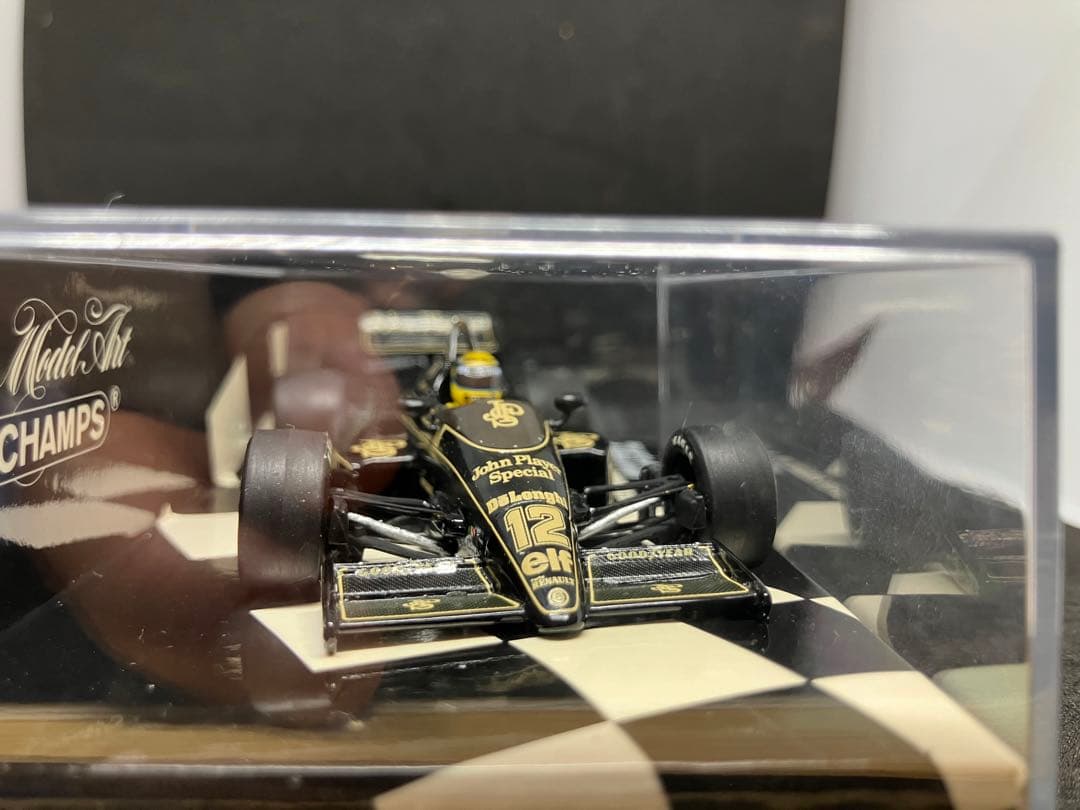 m*u様 （カスタム品）1/43 PMA ロータス・ルノー98T アイルトン・セ