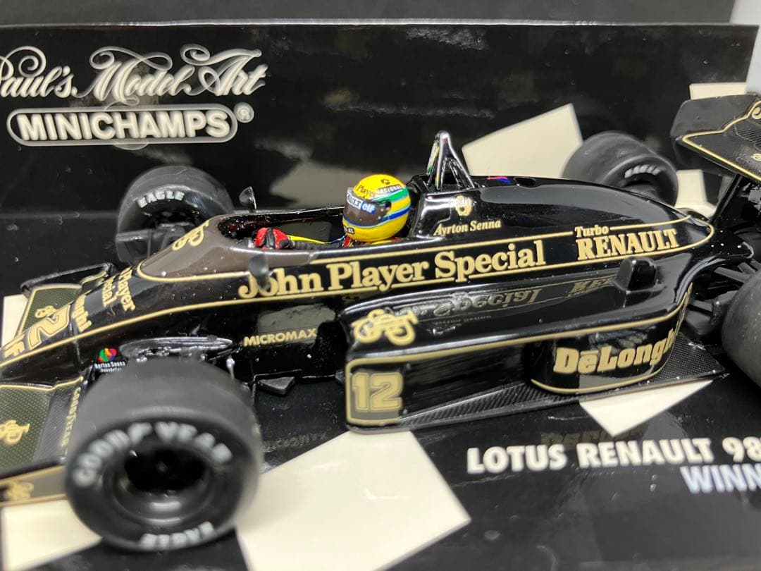 m*u様 （カスタム品）1/43 PMA ロータス・ルノー98T アイルトン・セ