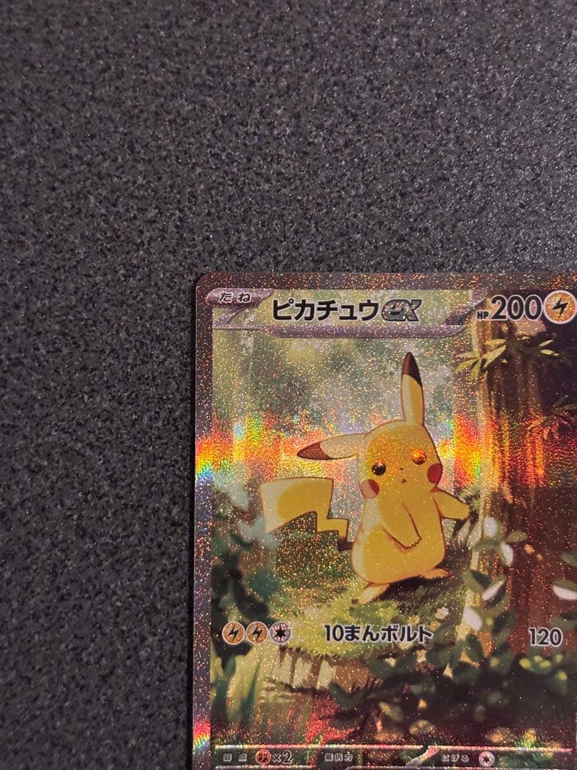 ピカチュウex SAR デッキNo.カード付き