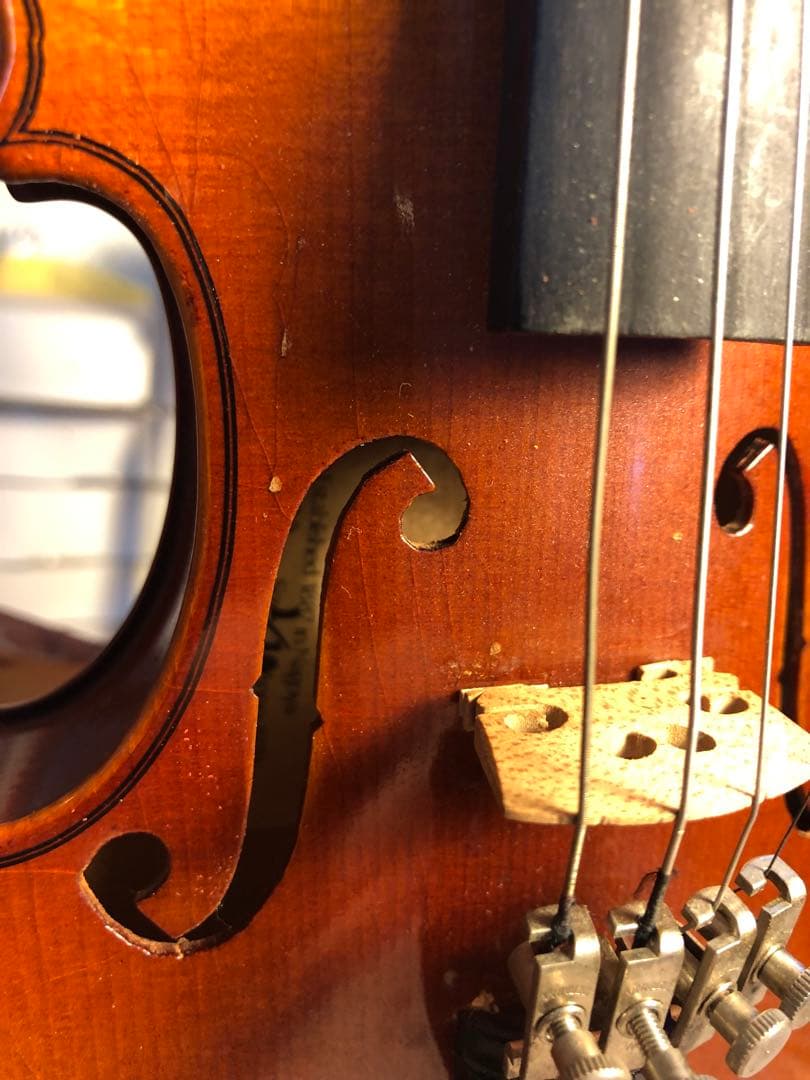 【駒&魂柱調整済】Suzuki分数バイオリンNo220 1/10 1979