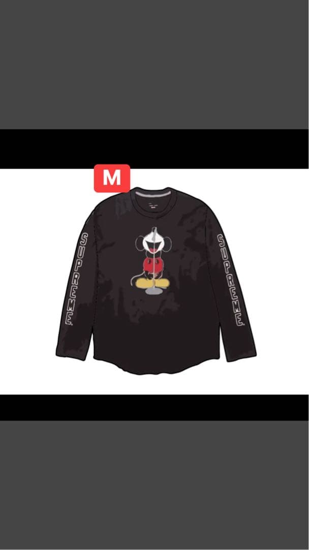 Supreme x Number (N)ine x Mickey Mサイズ