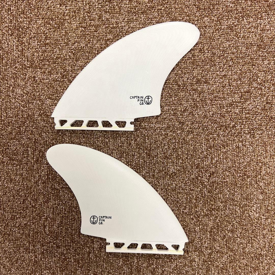 CAPTAIN FIN CO. ツインキールフィン 2回使用の美品 フューチャー