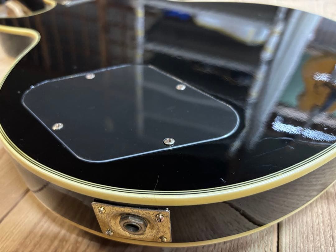 K-Garage レスポールカスタムモデル　ブラック　中古調整済み