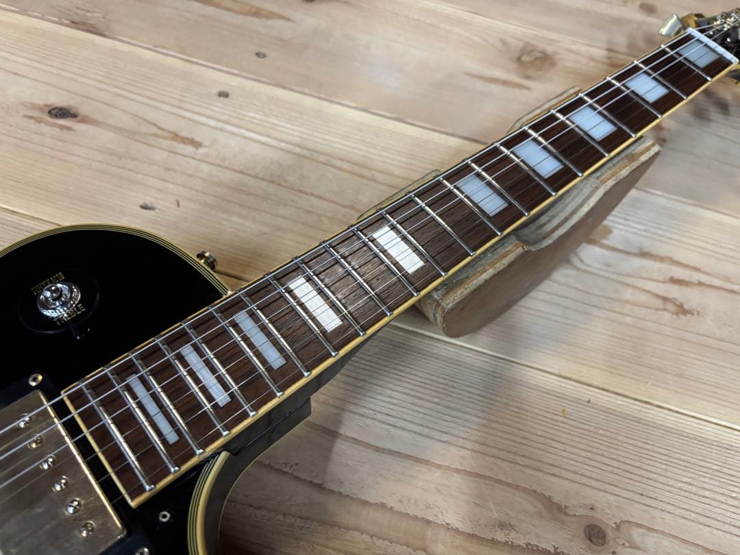 K-Garage レスポールカスタムモデル　ブラック　中古調整済み