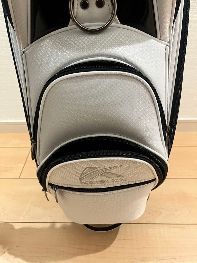 新品未使用 キャスコ キャディバッグ KS-0105 （ホワイト・9型）