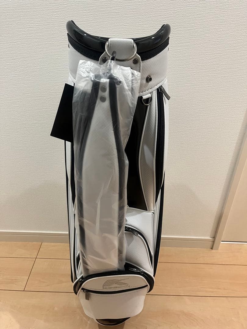 新品未使用 キャスコ キャディバッグ KS-0105 （ホワイト・9型）