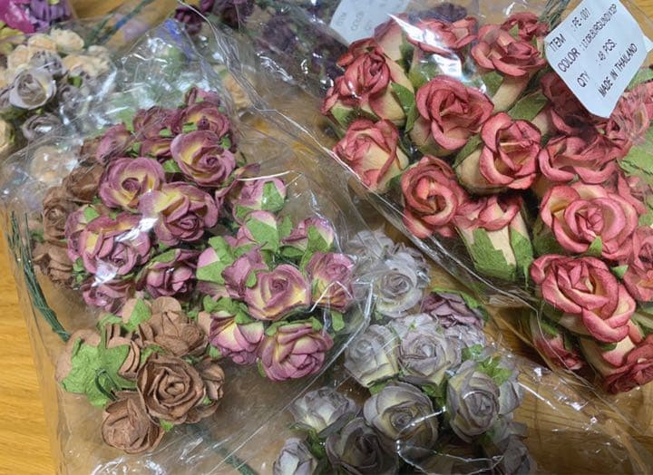 prima スクラップブッキング フラワーセット