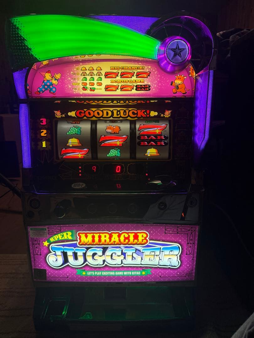 スーパーミラクルジャグラー　実機　5号機