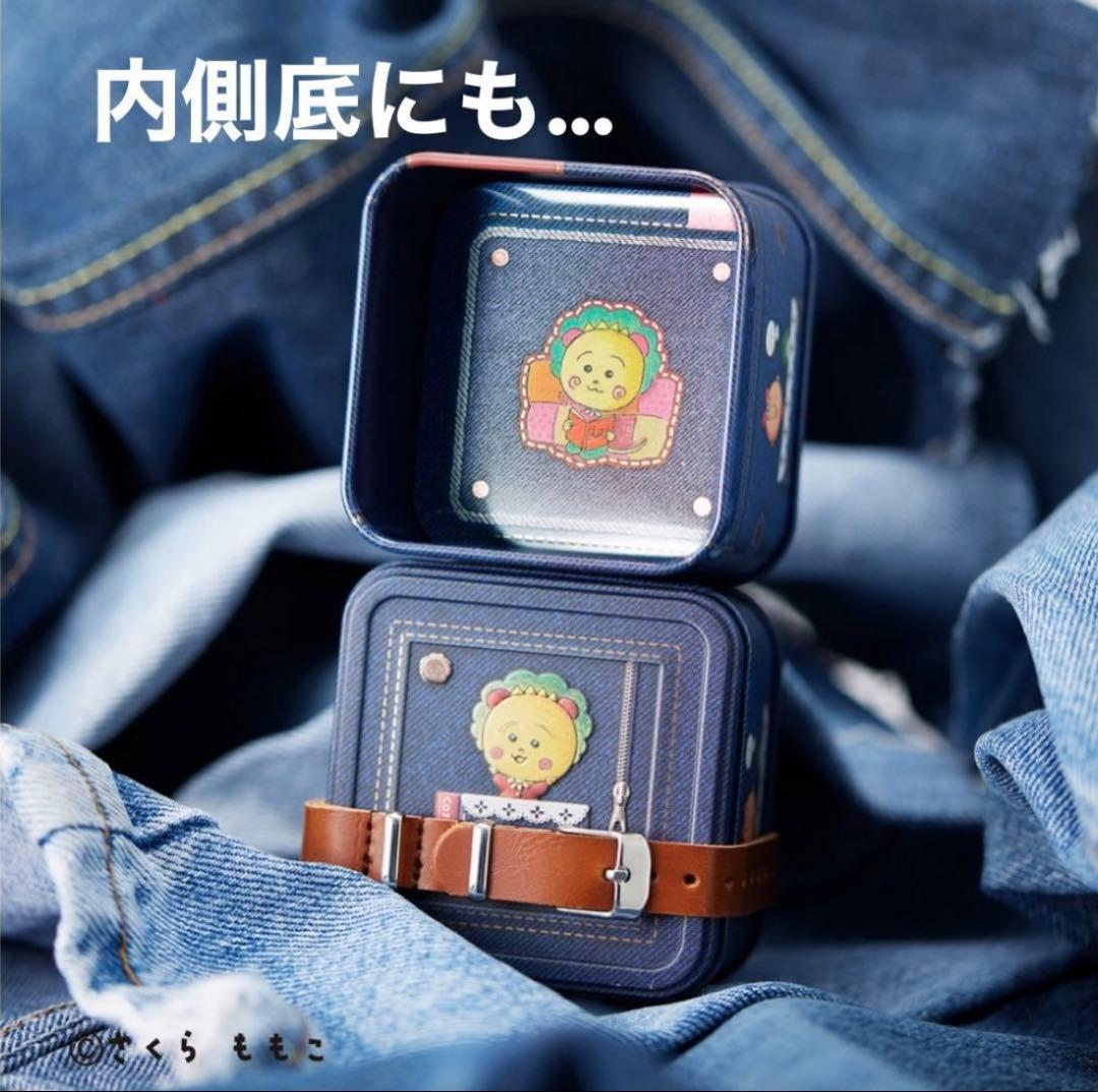 コジコジ　リーバイス501デニムポーチ&青山デカーボ　コジコジ缶3 空缶のセット