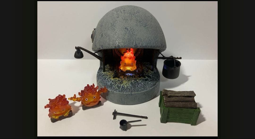 ハウルの動く城 カルシファー 暖炉セット　未開封　レア