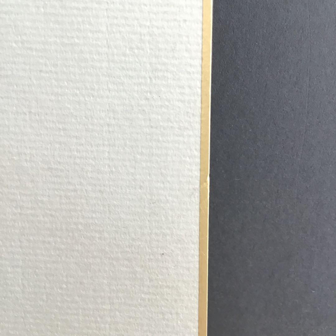 色紙　大相撲立行司　第三十一代木村庄之助　「夢」　配送用袋　S1011SS