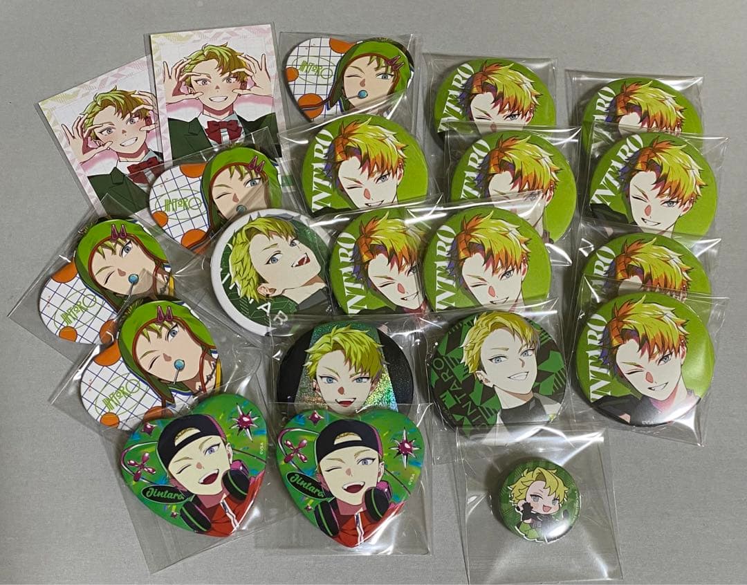 ビバレン ジンタロウ 缶バッジ セット