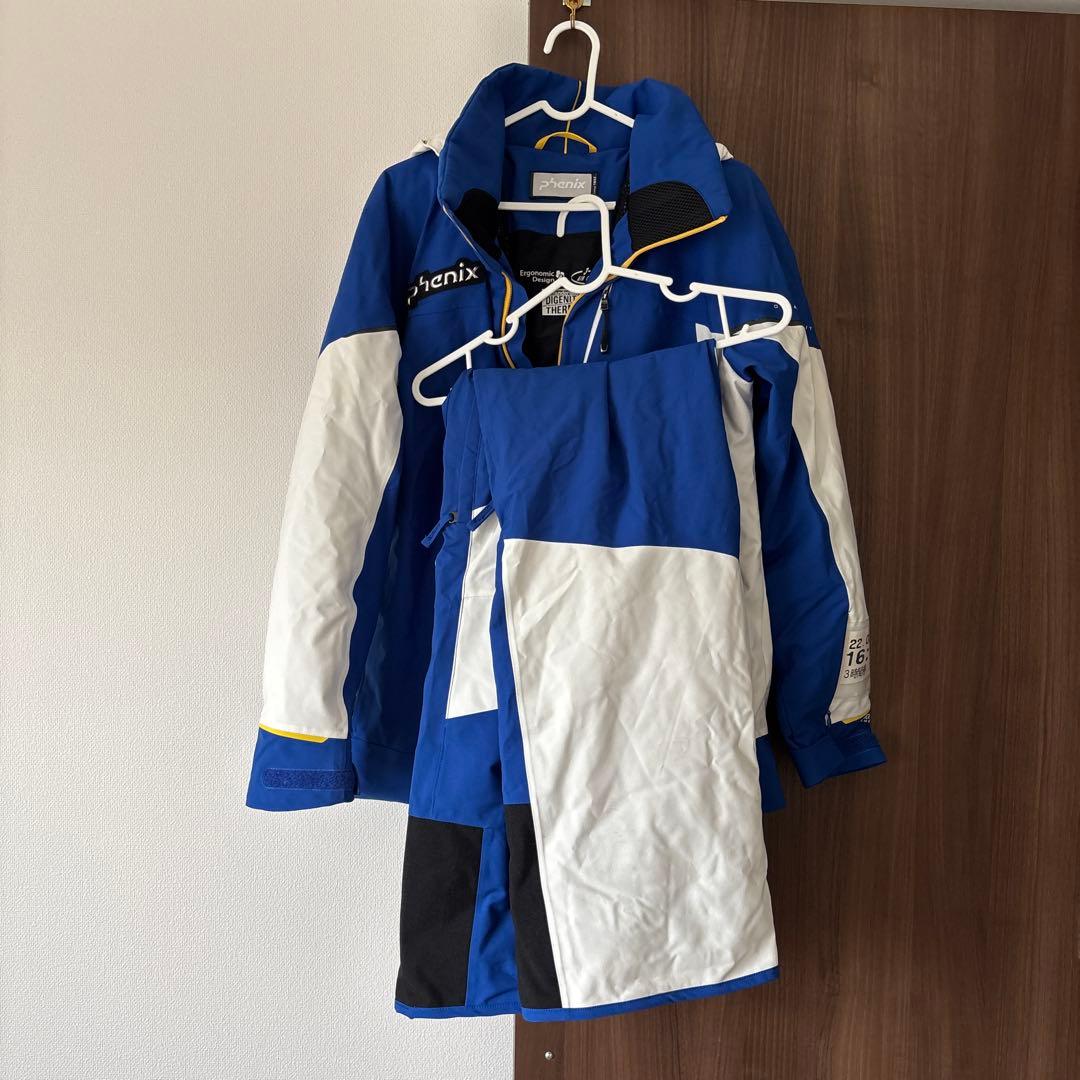 phenix スキーウェア 青/白