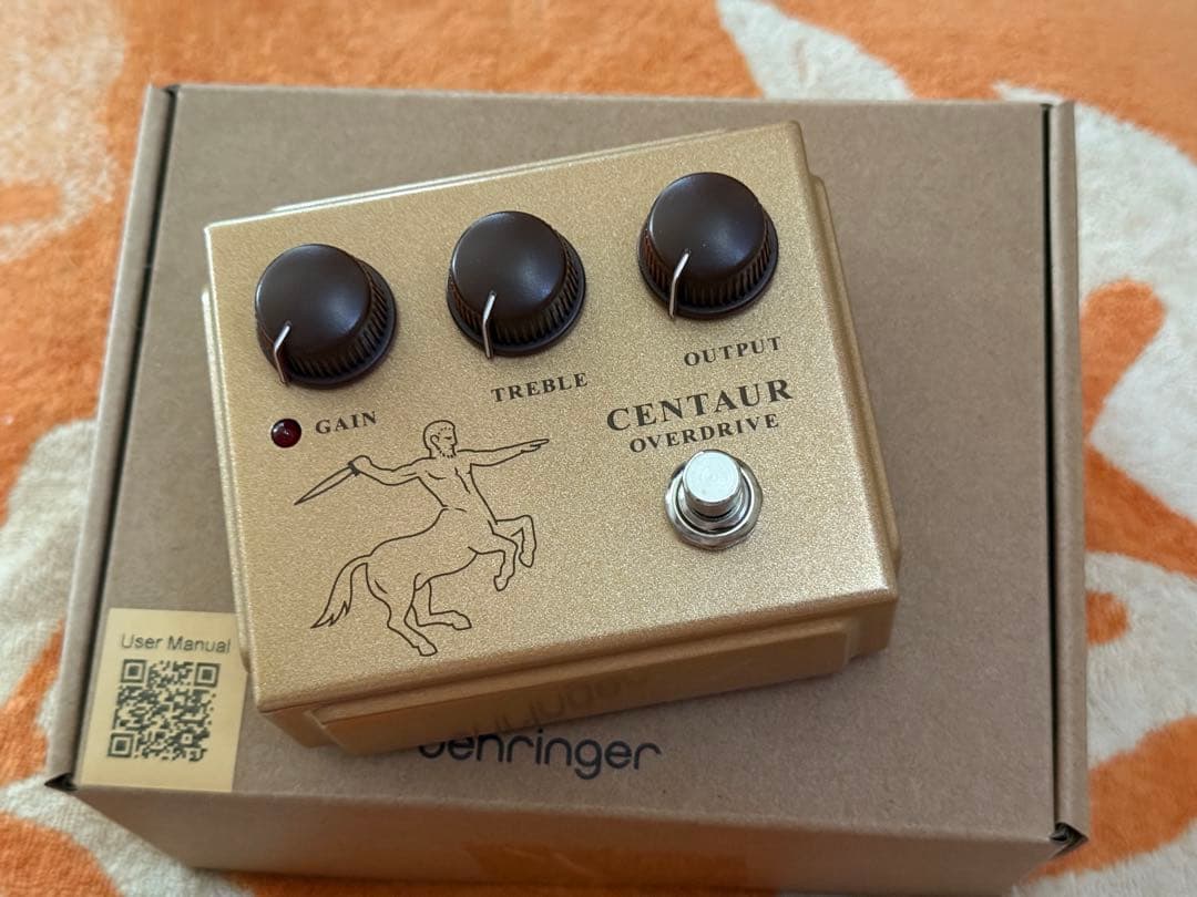 Behringer CENTAUROVERDRIVE ゴールド 初期ロット新品
