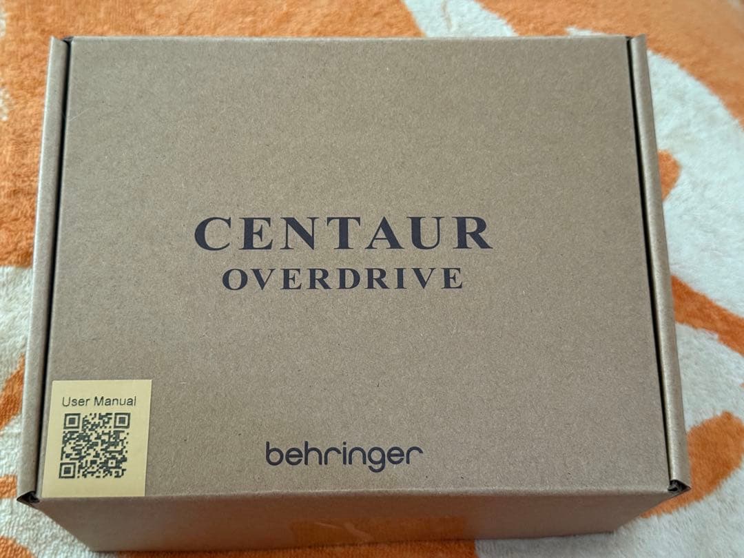 Behringer CENTAUROVERDRIVE ゴールド 初期ロット新品