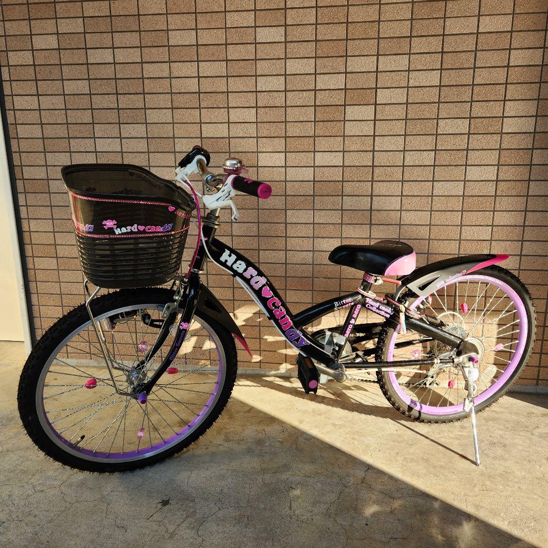 【22インチ】【送料込み】【たのメル便使用】 子供用 自転車 女の子 6段変速