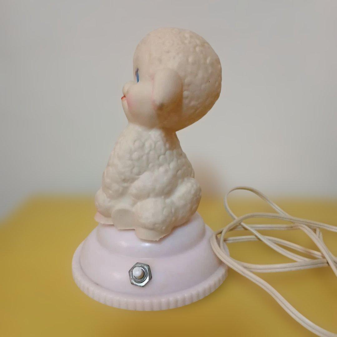 ヴィンテージ　ラバードール　ひつじさんライト　照明