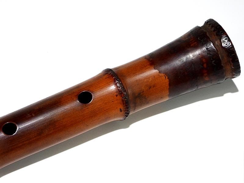 時代 古美術枕耽撰篆刻漢詩文「在印枕耽/大名府？」古竹尺八和楽器 琴古流 都山流