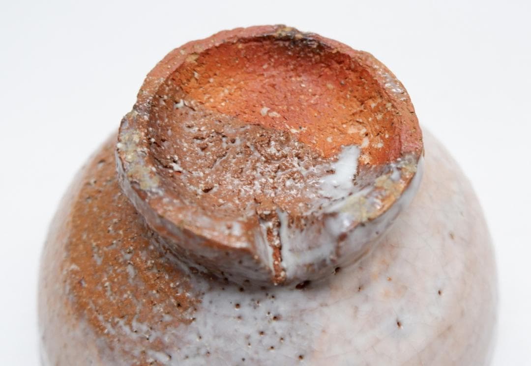 三輪　休和（十代三輪休雪　隠居後　最晩年の作）　萩茶碗