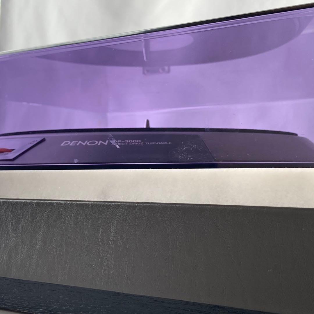 DENON DP-3000 DP-3750 ターンテーブル 天然大理石