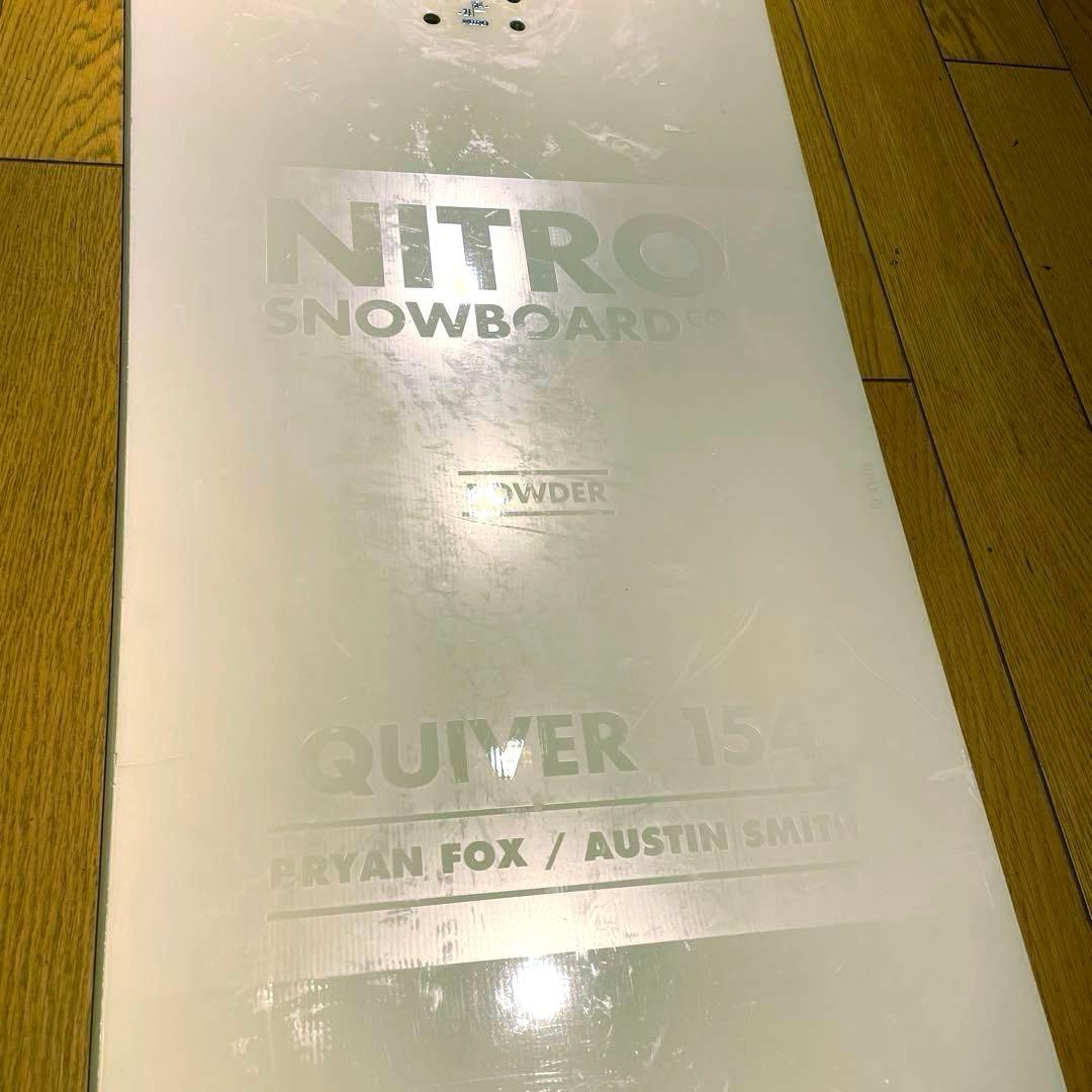 名機NITROナイトロQUIVER POW154cm 板のみ　パウダーマシン