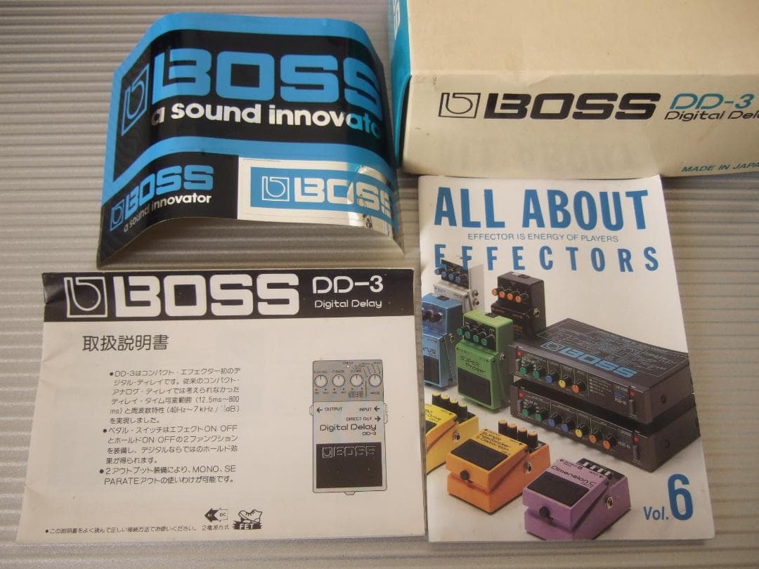 初年度 新品同様 日本製 Made in Japan MIJ BOSS DD-3