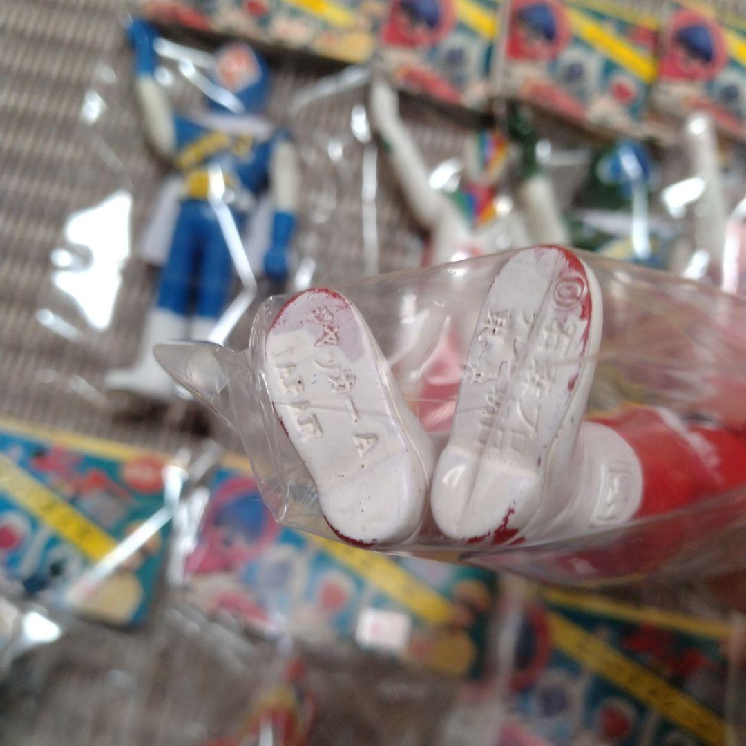 ジャッカー電撃隊　ポピー　放映当時物　ソフビ　昭和レトロ　日本製