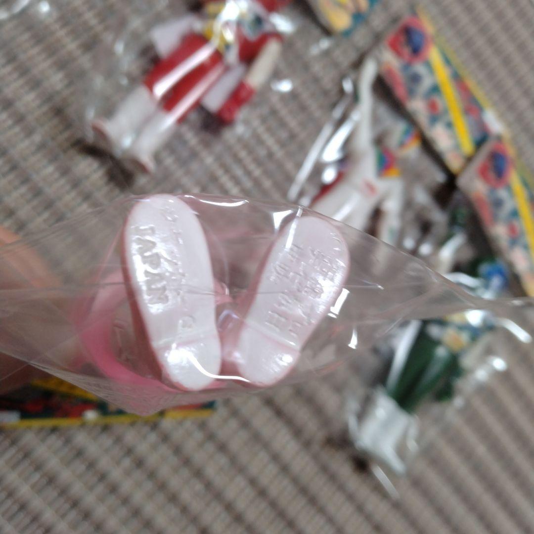 ジャッカー電撃隊　ポピー　放映当時物　ソフビ　昭和レトロ　日本製