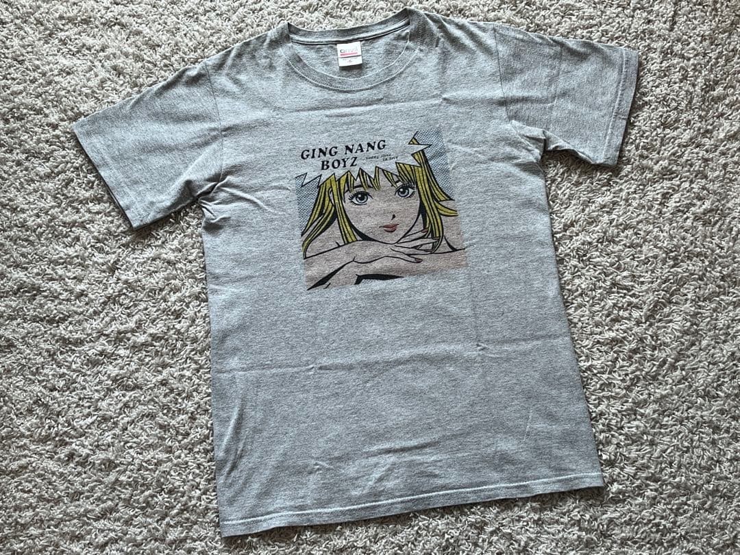 銀杏BOYZ 君と僕の第三次世界大戦的恋愛革命 tシャツ シルクスクリーン