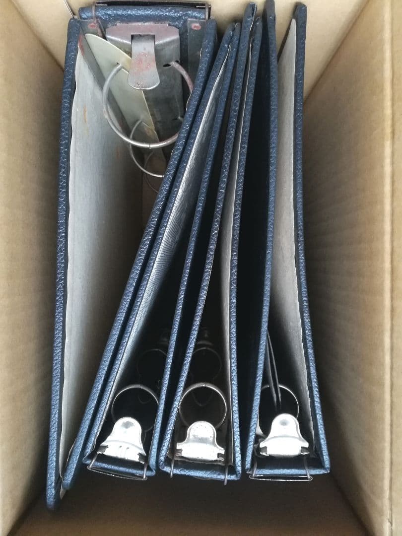 【アンティーク】B欧米式書類入れ 古い時代 欧米式folder