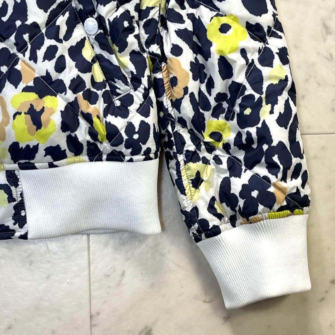 極美品♪キャロウェイ　2way リバーシブル　MA-1 花柄ダウンジャケット　L