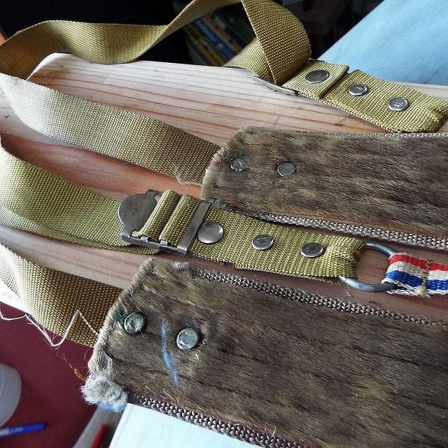 超希少_美品_アザラシ本革シール_山スキー用_補強有