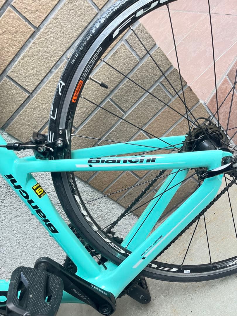 ねあぽりす　Bianchi ARIA SHIMANO105ロードバイク