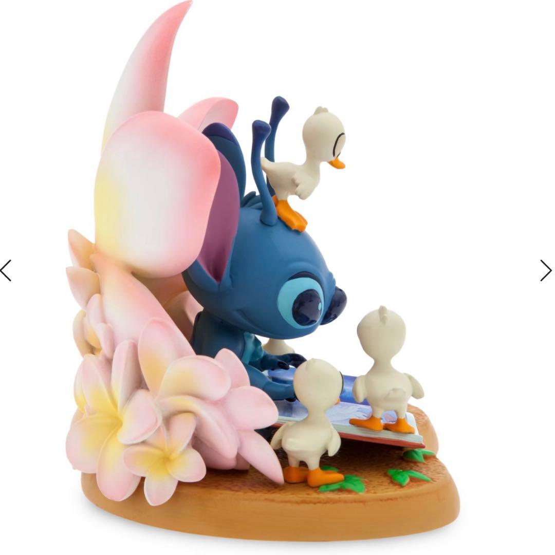 新品未開封レア☆スティッチ♡フィギュア☆プルメリア♡みにくいアヒルの子
