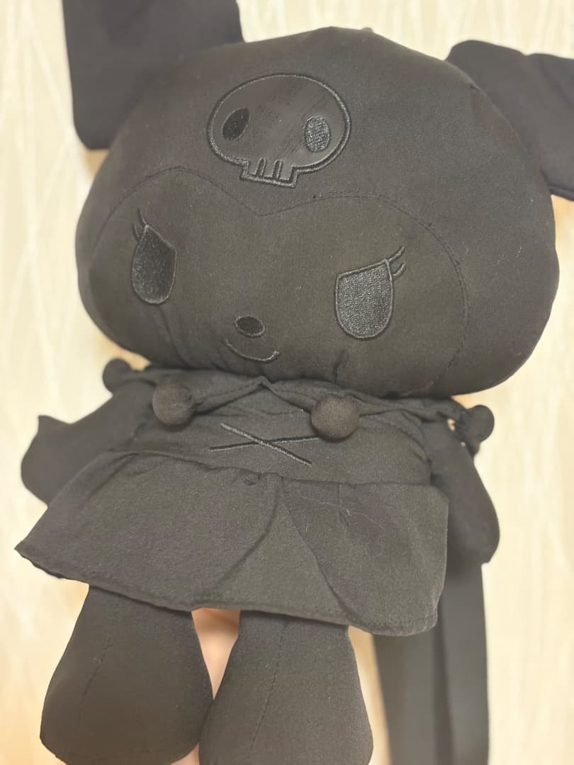 クロミ ダイカット リュック レア　20周年　ぬいぐるみ　バッグ　黒