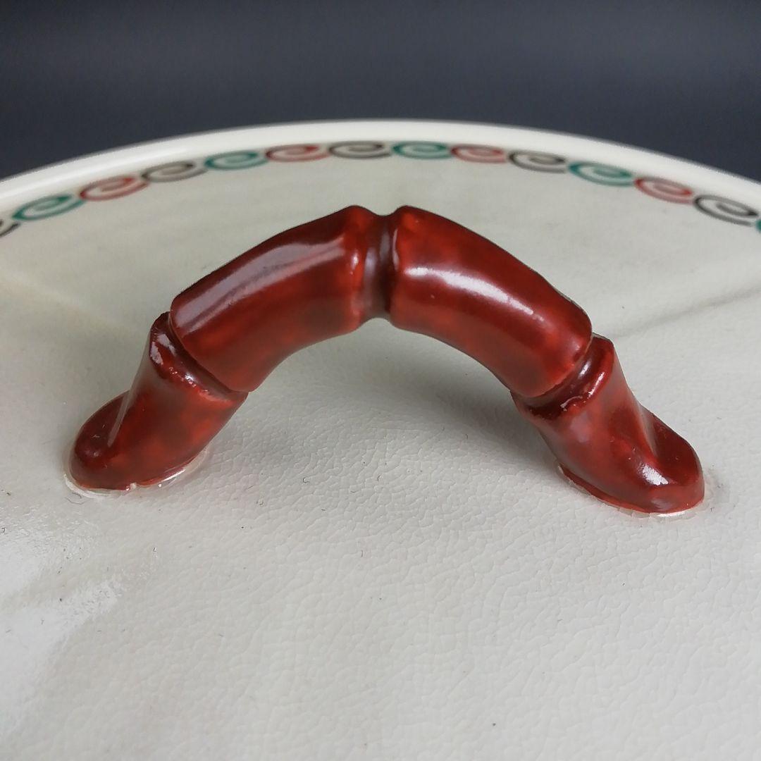 Ｔ９５６　水指　『仁清　唐子遊絵』『中村秋峰 造』『塗替蓋付』　共箱　茶道具