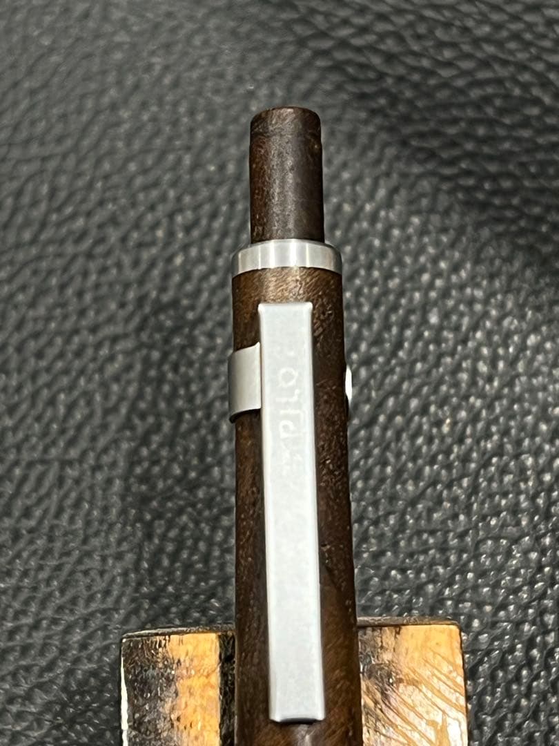 まさみつ　S20ボールペン 神代欅+ノックボタン