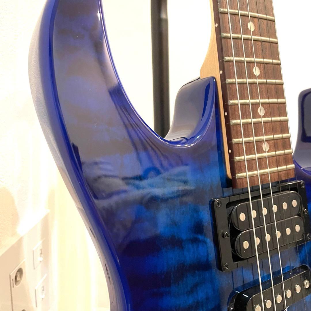 GIO Ibanez エレキギター ブルー メイプル 6弦