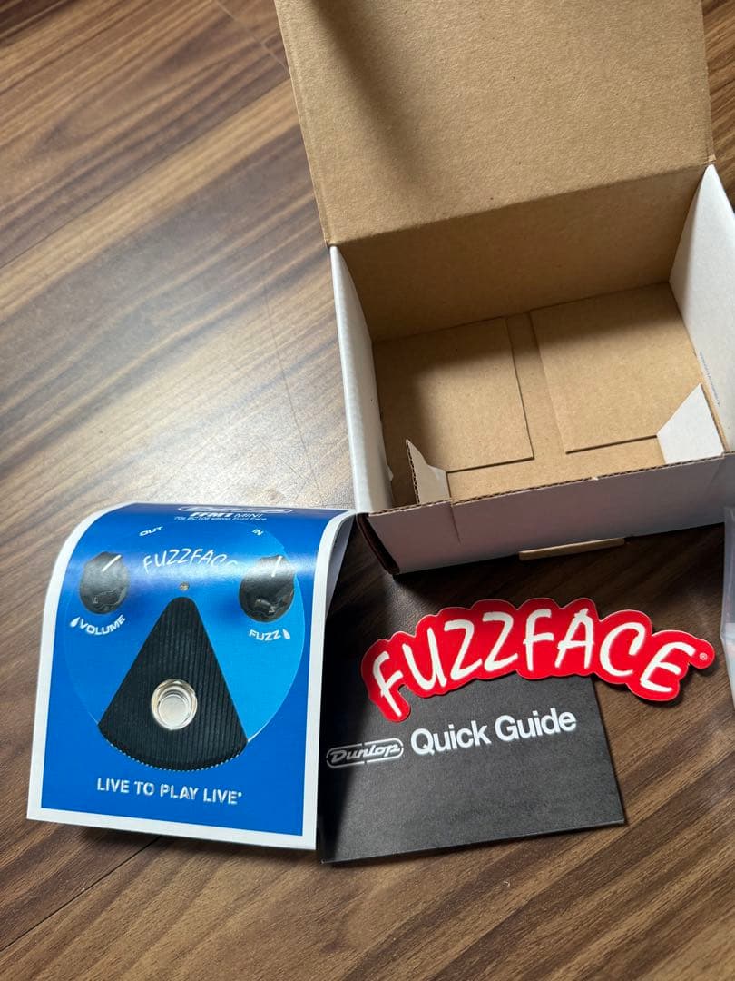 【新品】 Dunlop FUZZFACE mini FFM1M ファズフェイス