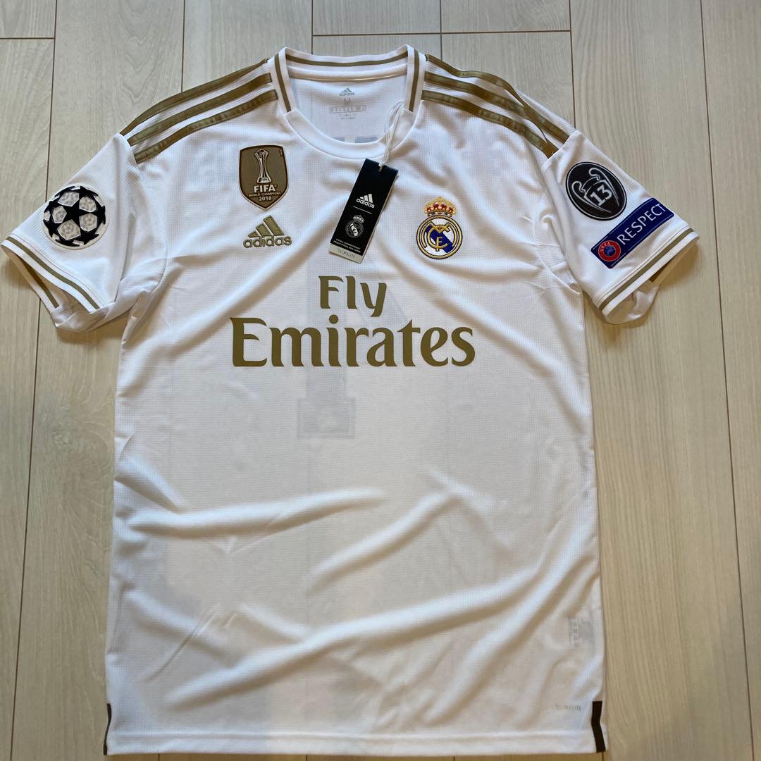 セルヒオラモスネーム入り　19/20 レアル・マドリードホームユニフォーム