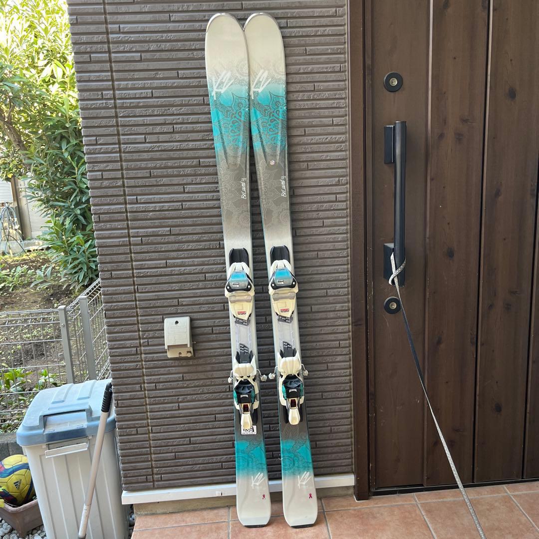 K2 Beluved 777 スキー板 バインディング付き　長さ149センチ