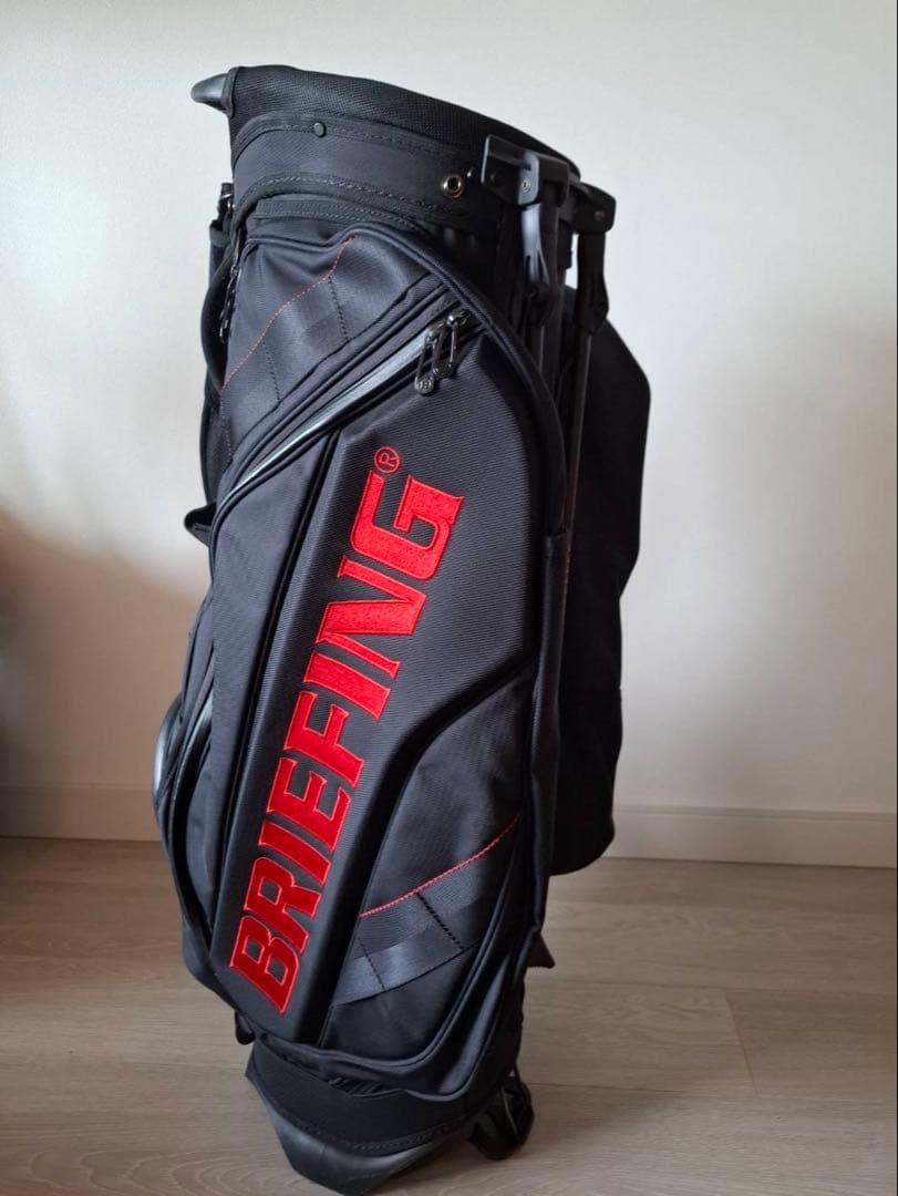 BRIEFING ブリーフィング CR-10 スタンド式ゴルフバッグ ブラック