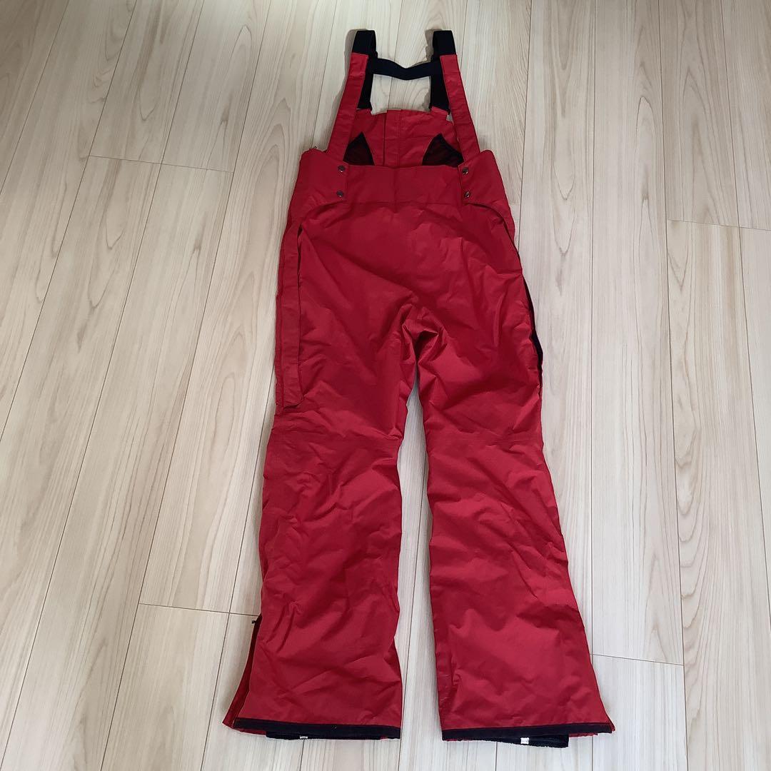 064UNFUDGEアンファッジ　メンズスノーボードウェアーセットアップビブパン