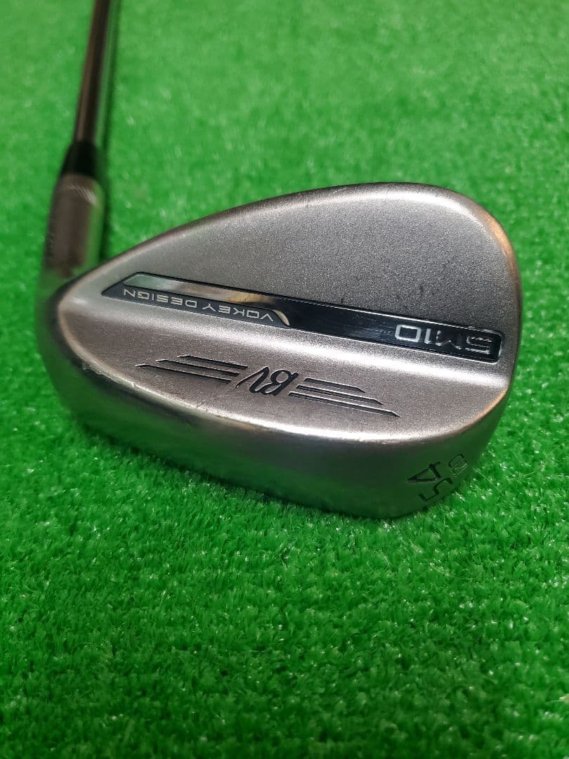 【美品】タイトリスト.ボーケイSM10.ニッケル.3本セット.コーティング済