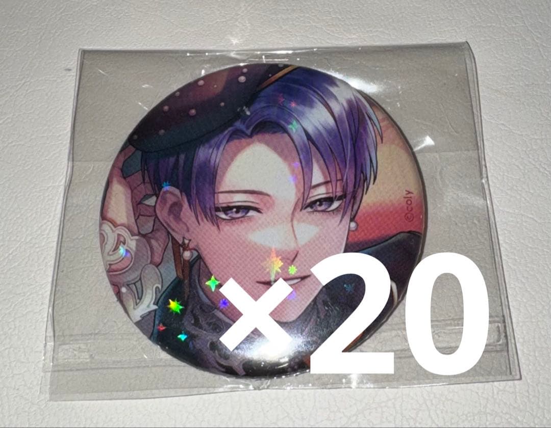 宇京真央 缶バッチ 1周年