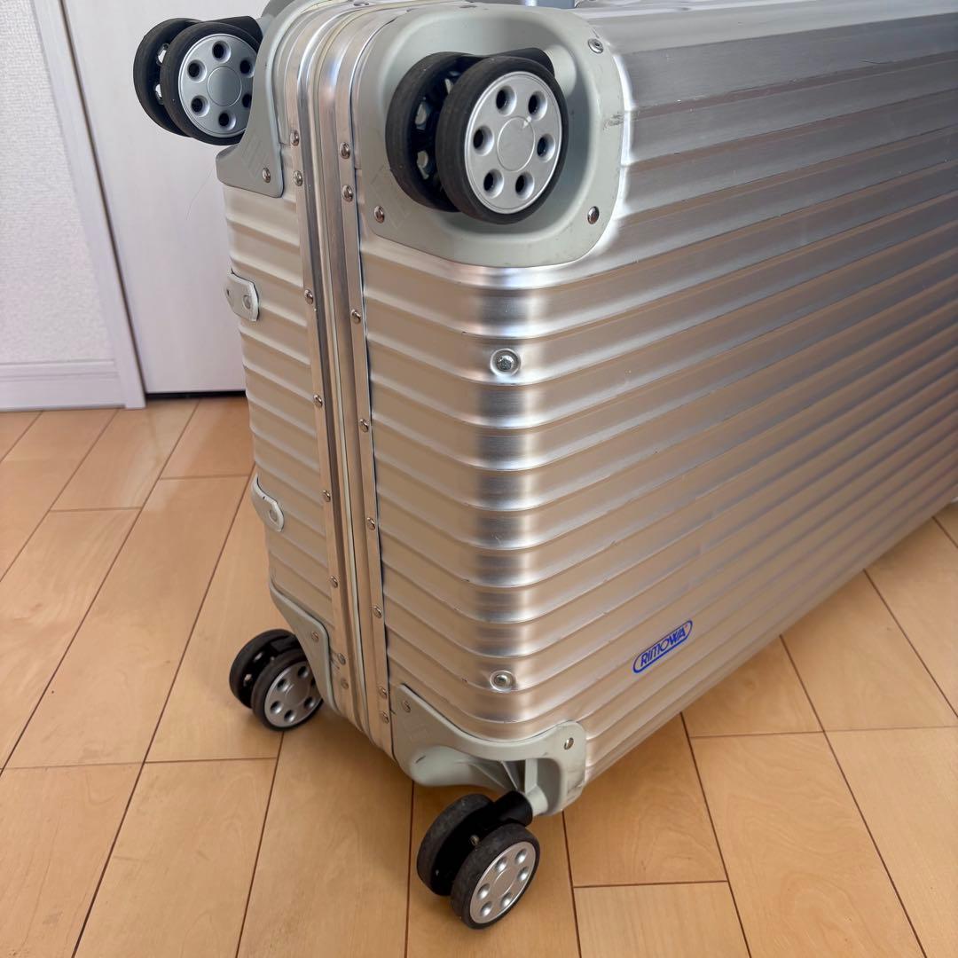 RIMOWA リモワ スーツケース キャリーカート トロリー 4輪 アルミニウム