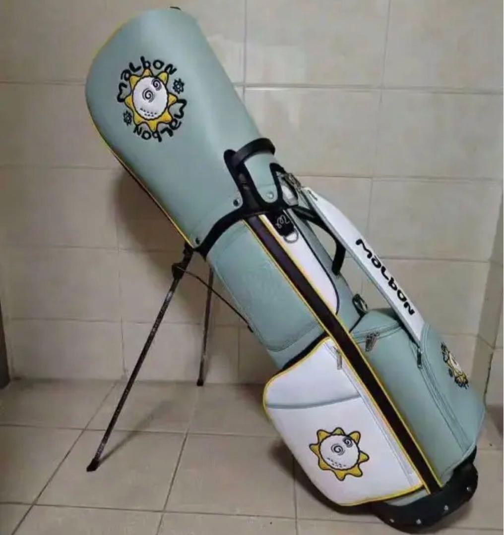 2023新作マルボンゴルフ malbon キャディバッグ 男女兼用