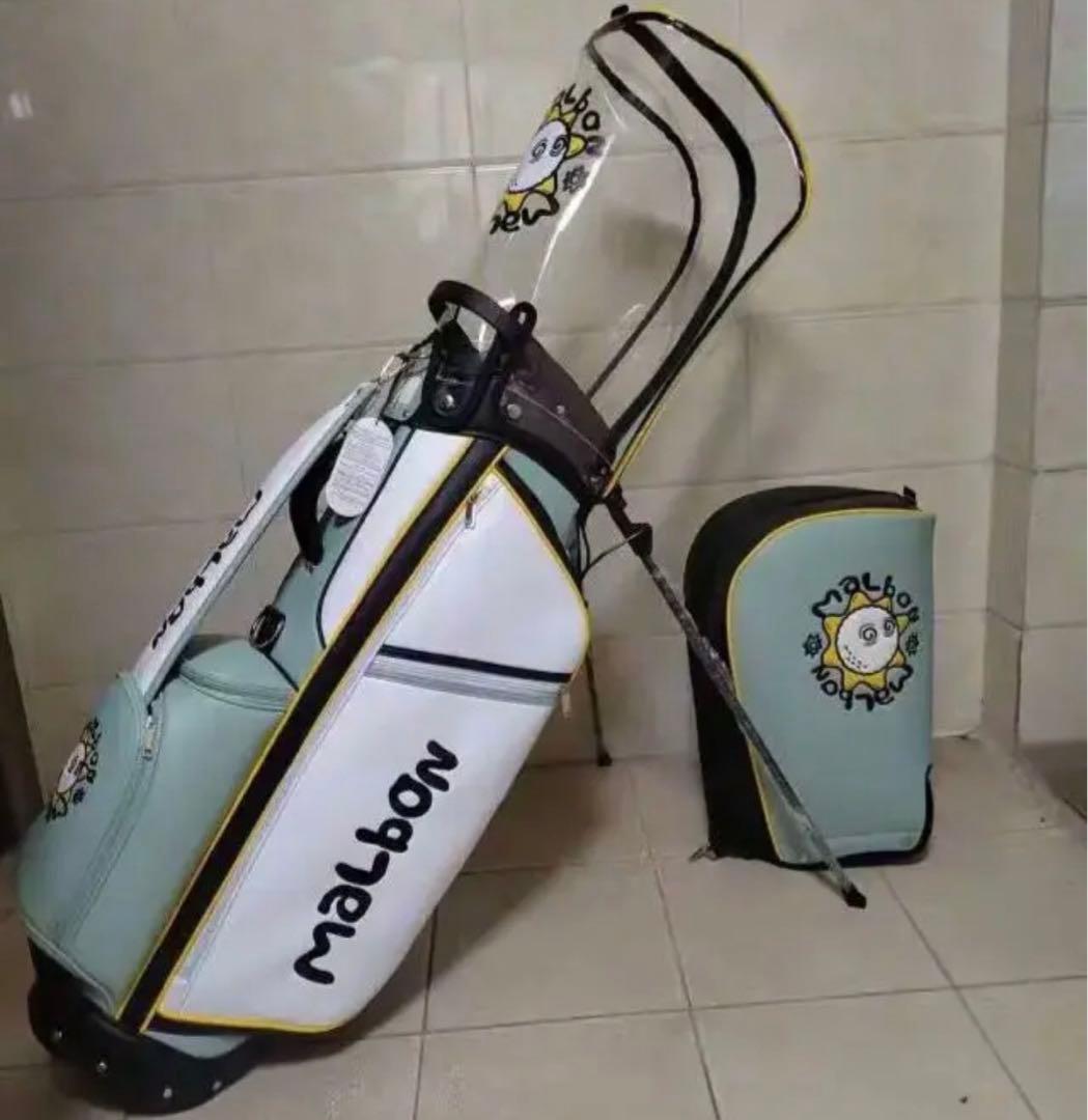 2023新作マルボンゴルフ malbon キャディバッグ 男女兼用